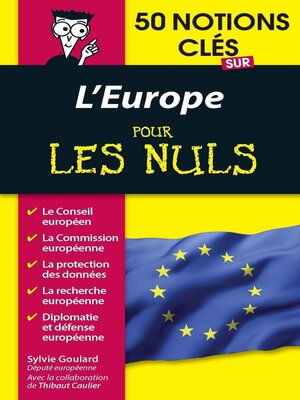 cover image of 50 notions clés sur l'Europe pour les Nuls